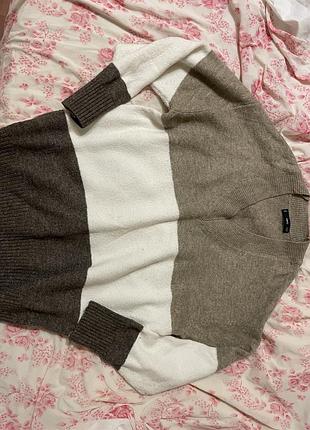 Джемпер свитер удлиненный