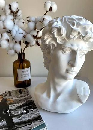 Гіпсовий бюст давид (статуетка) 28см другой (под заказ)