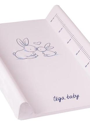 Килимок для пеленання little bunny 50x70 см pink