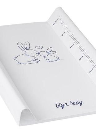 Килимок для пеленання little bunny 50x70 см white