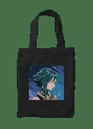Шоппер с принтом genshin impact