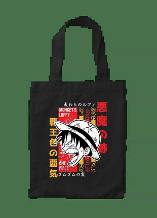 Шоппер с принтом one piece