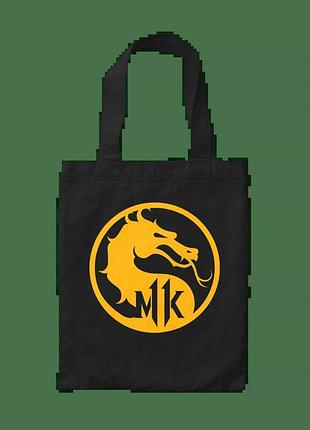 Шоппер с принтом mortal kombat