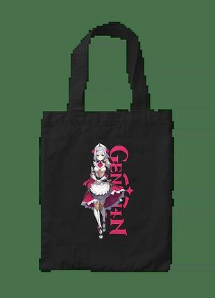 Шоппер с принтом genshin impact