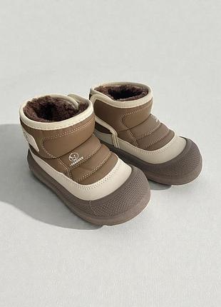 Теплі дитячі черевички barefoot