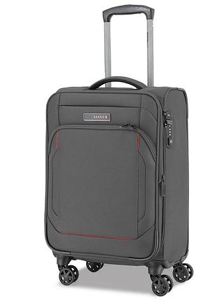 Чемодан swissbrand celtic (l) dark grey (swb_lscel803l)