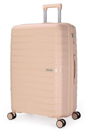 Валіза semi line 28" (l) beige (t5795-3)