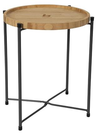 Стол bo-camp carnaby m 32x32 cm bamboo brown (1404322)