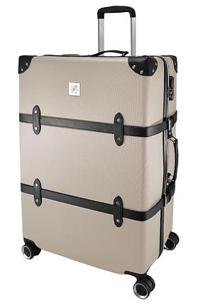 Чемодан semi line 28" (l) champagne/black (t5674-4)