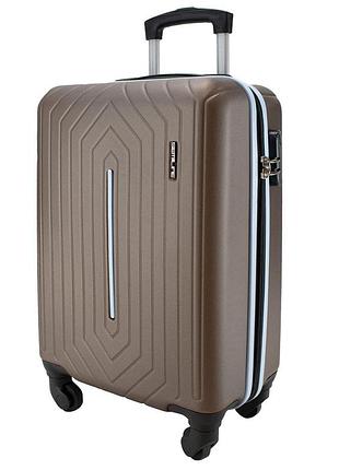Чемодан semi line 20" (s) brown (t5688-1)