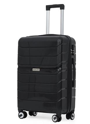 Чемодан semi line 26" (m) black (t5618-2)