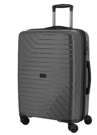 Чемодан swissbrand eden (l) charcoal (swb_lhede174l)