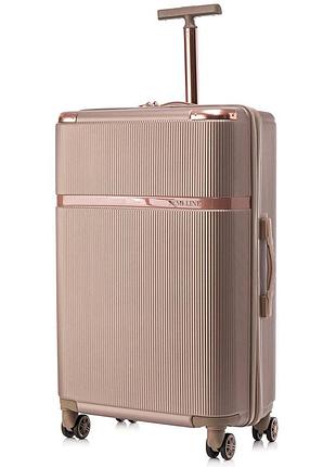 Чемодан semi line 28" (l) champagne (t5668-4)