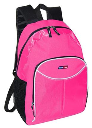 Рюкзак городской semi line 26 pink/black (3286-5)