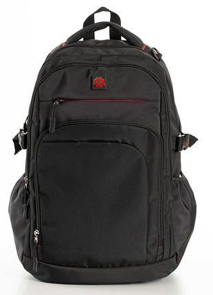 Рюкзак городской swissbrand warsaw 27 black (swb_tsblwar001u)