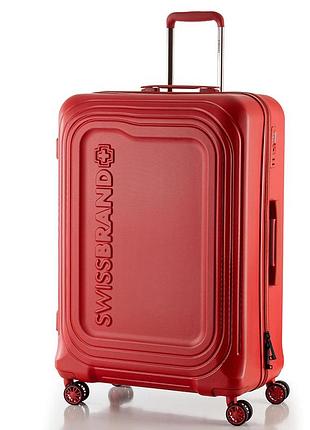 Чемодан swissbrand london (l) red (swb_lhlon201l)