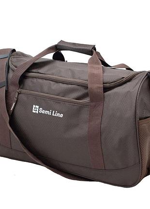 Сумка дорожная semi line 40 brown (a3043-6)
