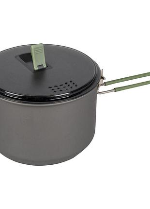 Каструля bo-camp explorer hard anodized 1l grey/green (2200236)