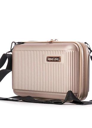 Бьюті-кейс semi line 4.5l champagne (t5666-1)