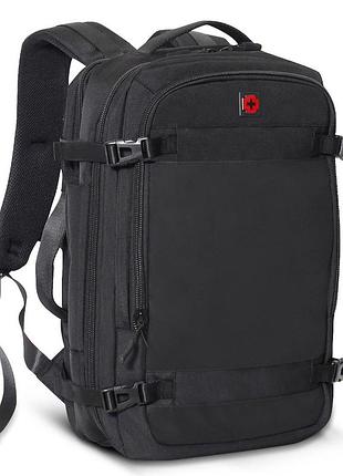 Сумка-рюкзак swissbrand jackson 21 black (swb_bl21jac001u)