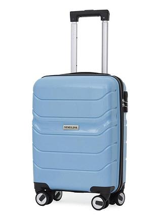 Чемодан semi line 20" (s) blue (t5616-1)