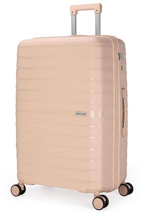 Чемодан semi line 24" (m) beige (t5795-2)