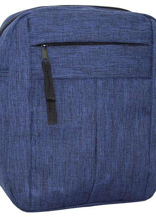 Сумка через плече semi line 3 blue (7163-7)