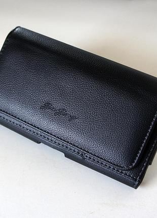 Чехол на xiaomi redmi note 14 4g на ремень пояс кобура поясной кожаный c карманами "ramos"