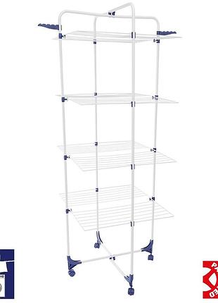 Сушилка для белья напольная casa si athletic 4 white (cs92186e04)