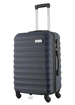 Валіза semi line 22" (m) navy (t5577-3)