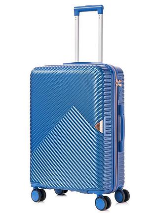 Валіза semi line 24" (m) blue (t5727-2)