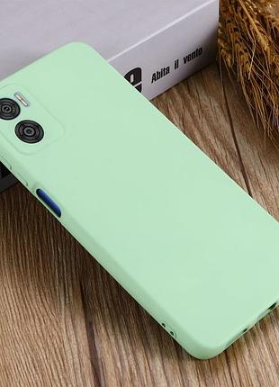 Чехол для motorola moto e22 / motorola moto e22i с силиконовым шнурком ударопрочный