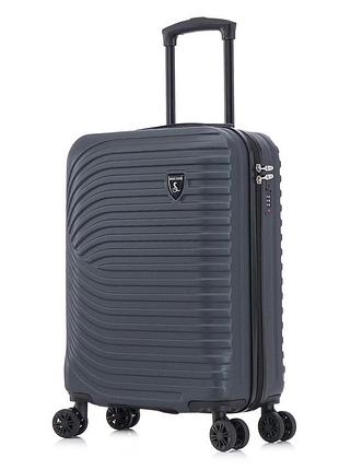 Валіза semi line 20" (s) navy-green (t5865-1)