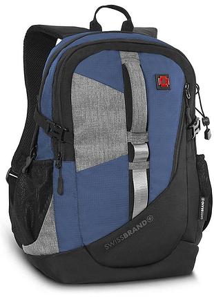 Рюкзак городской swissbrand oregon 26 blue (swb_blore601u)