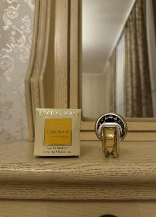 Духи парфюм парфум 5 мл bvlgari булгари булгарі миниаюра тестер міні golden citrine