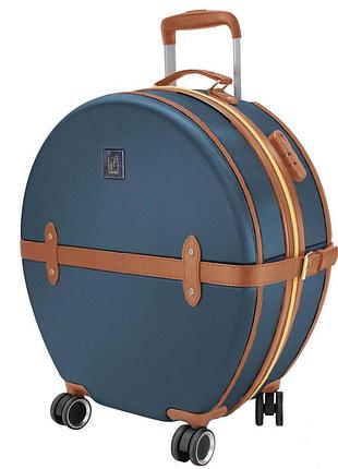 Валіза semi line 20" (s) blue/brown (t5672-2)