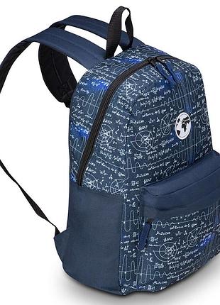 Рюкзак міський semi line 17 blue print (j4686-2)