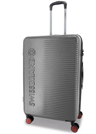 Валіза swissbrand enstone (l) grey (swb_lhens801l)