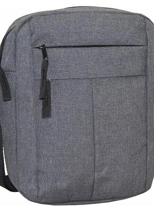 Сумка через плече semi line 3 grey (7163-1)
