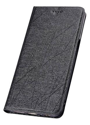 Чохол на xiaomi redmi note 14 4g книжка з підставкою магнітний протиударний вологостійкий "hlt" чорний