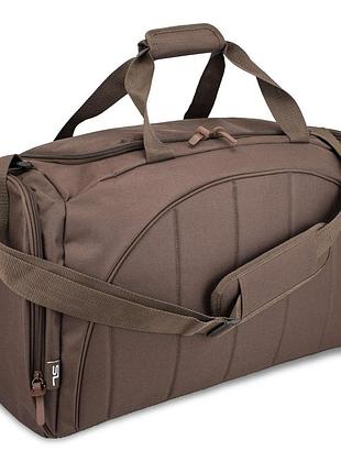 Сумка дорожная semi line 47 brown (a3029-2)