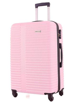 Чемодан semi line 26" (l) pink cream (t5573-5)