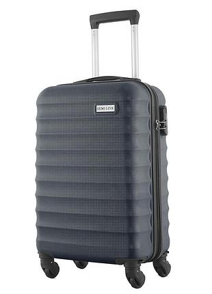 Валіза semi line 20" (s) navy (t5577-2)