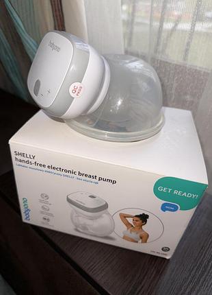 Молоковідсмоктувач акумуляторний babyono shelly hands free