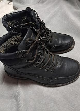 Зимние кожаные ботинки meko melo для парня