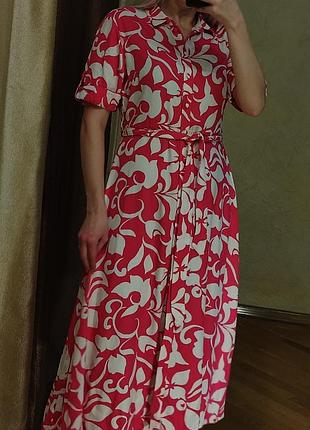 Сукня-сорочка міді