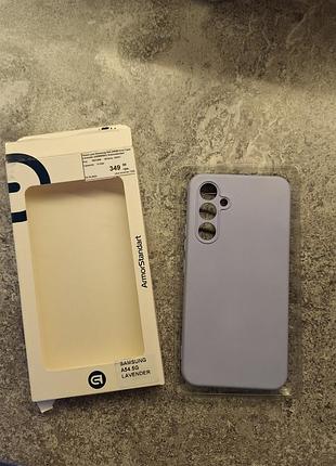 Чехол для samsung galaxy a54 5g. лавандовый цвет