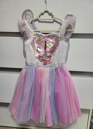 Платье единорожка от george р.110-116