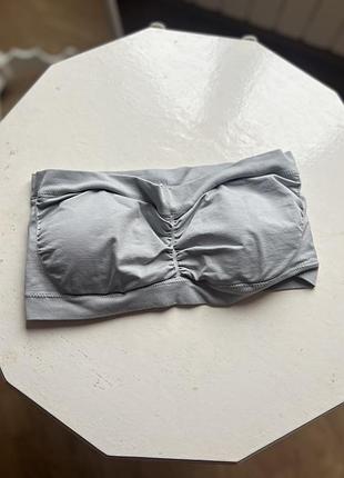 Топ бандо на резинке