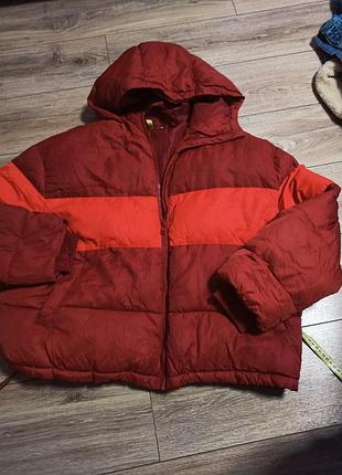 Зимова жвноча куртка батального розміру